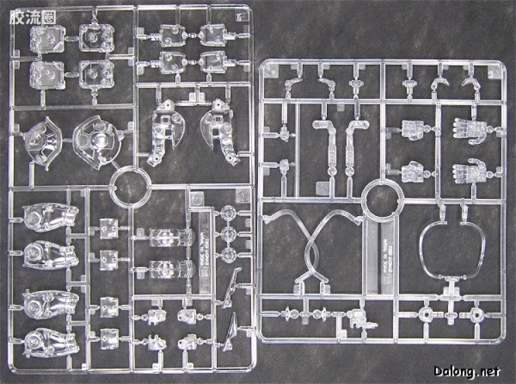 MG 竞赛奖品版 指挥官用型扎古Ⅱ 全透明版 - 图片
